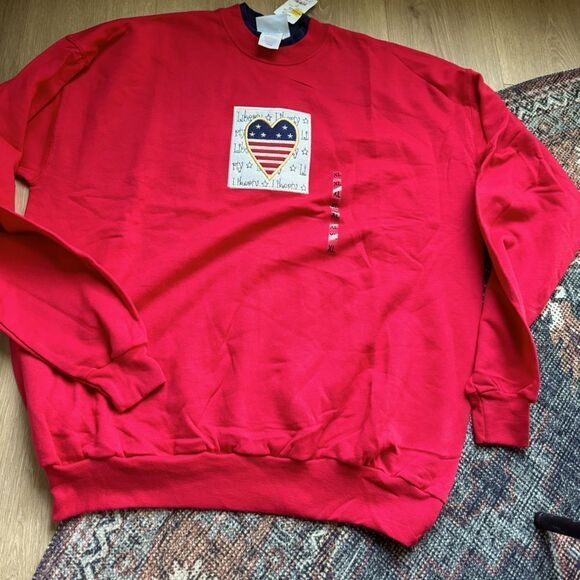 Vintage American/ Patriotic crew neck NWT - Picture 1 of 3